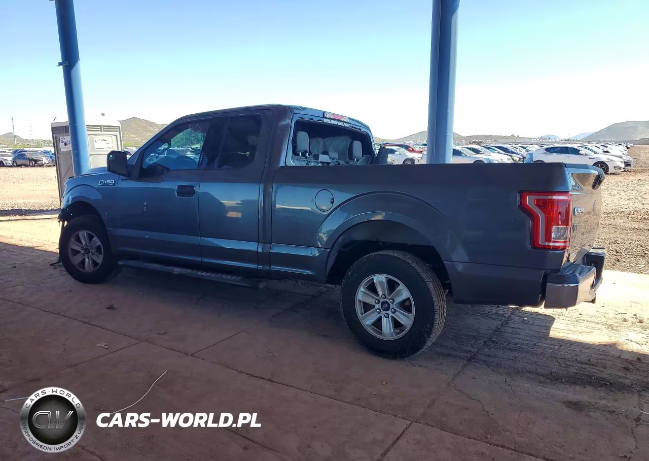 2015 Ford F150 Super Cab VIN:1FTEX1C83FKF16424 - 2