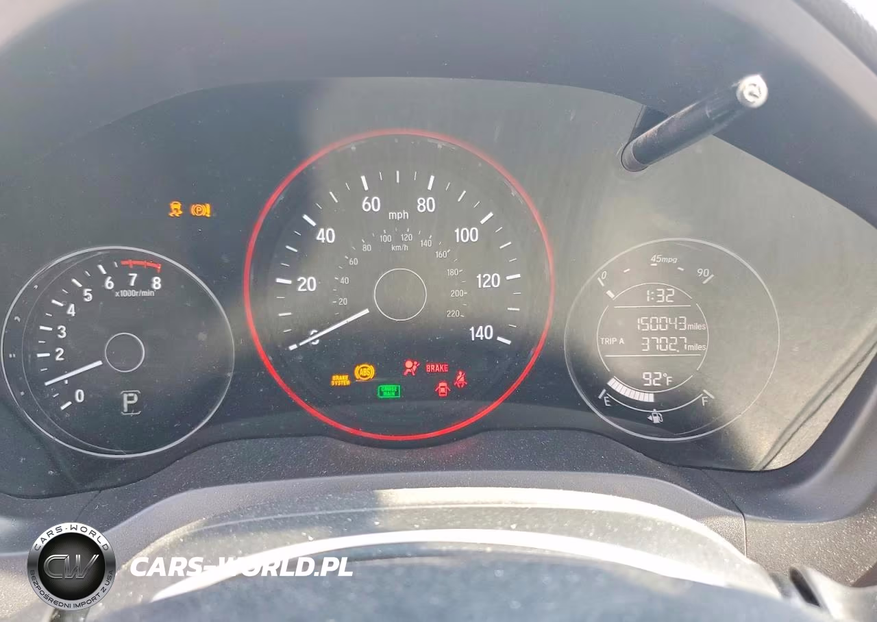 2017 Honda Hr-V Ex VIN:3CZRU6H51HM724958 - 9