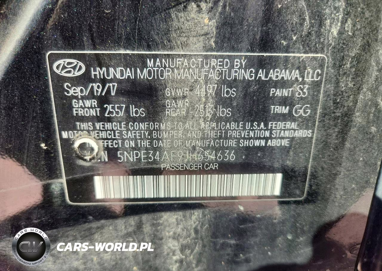 2018 Hyundai Sonata Sel VIN:5NPE34AF9JH654636 - 12
