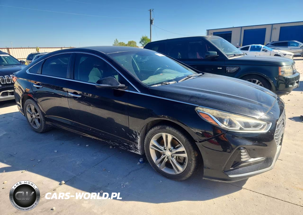 2018 Hyundai Sonata Sel VIN:5NPE34AF9JH654636 - 4
