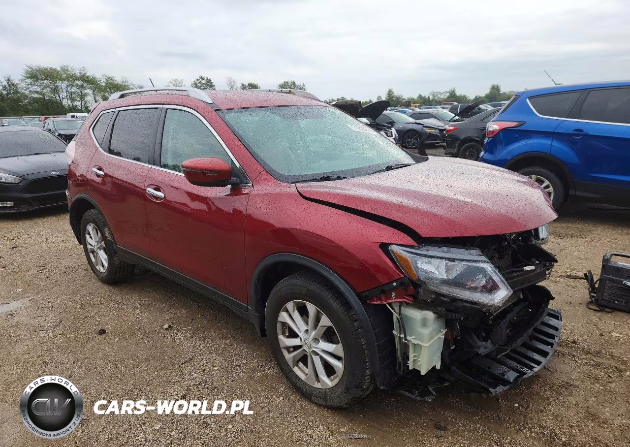 2016 Nissan Rogue Sv VIN:KNMAT2MV6GP600391 - 4