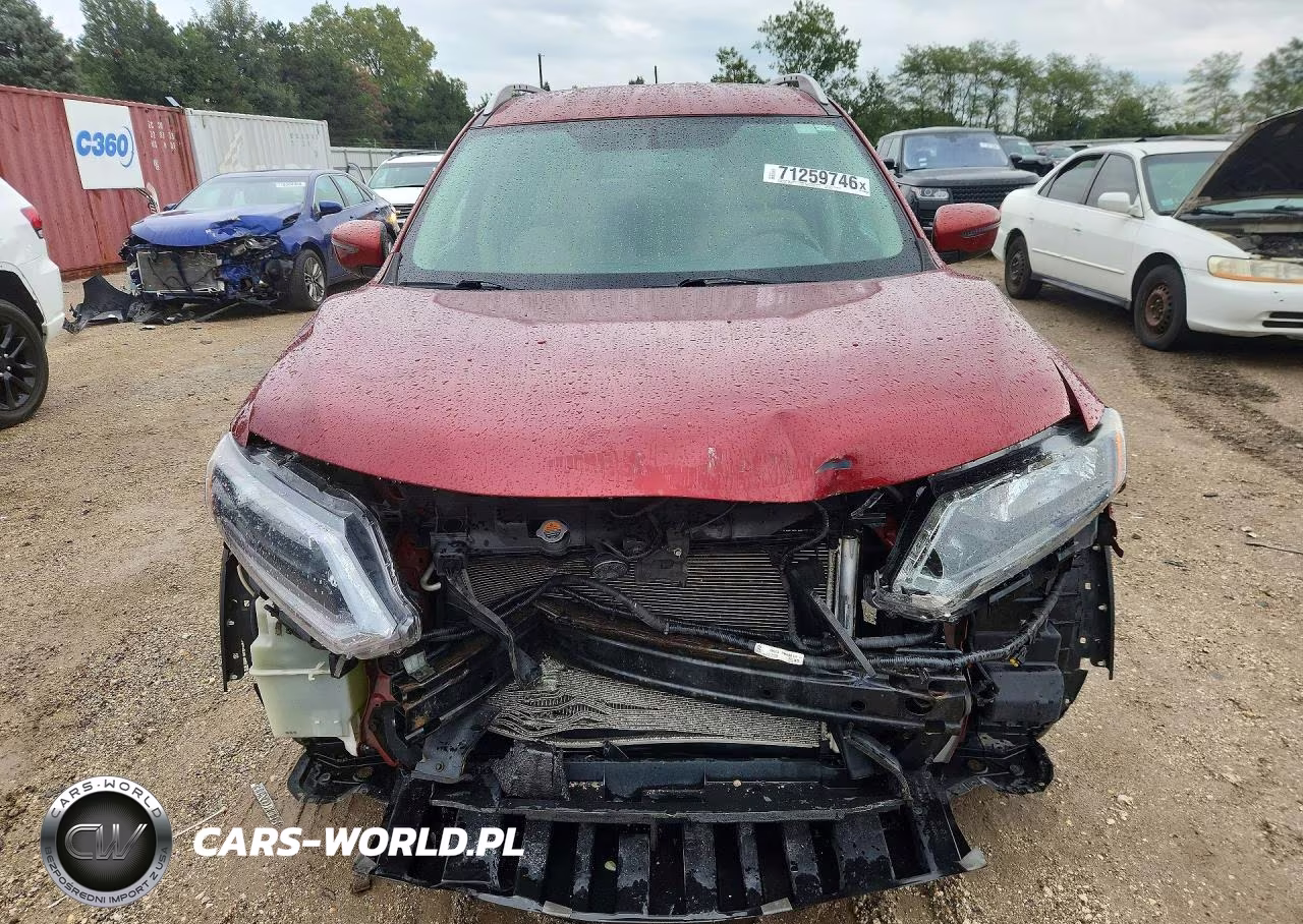 2016 Nissan Rogue Sv VIN:KNMAT2MV6GP600391 - 5