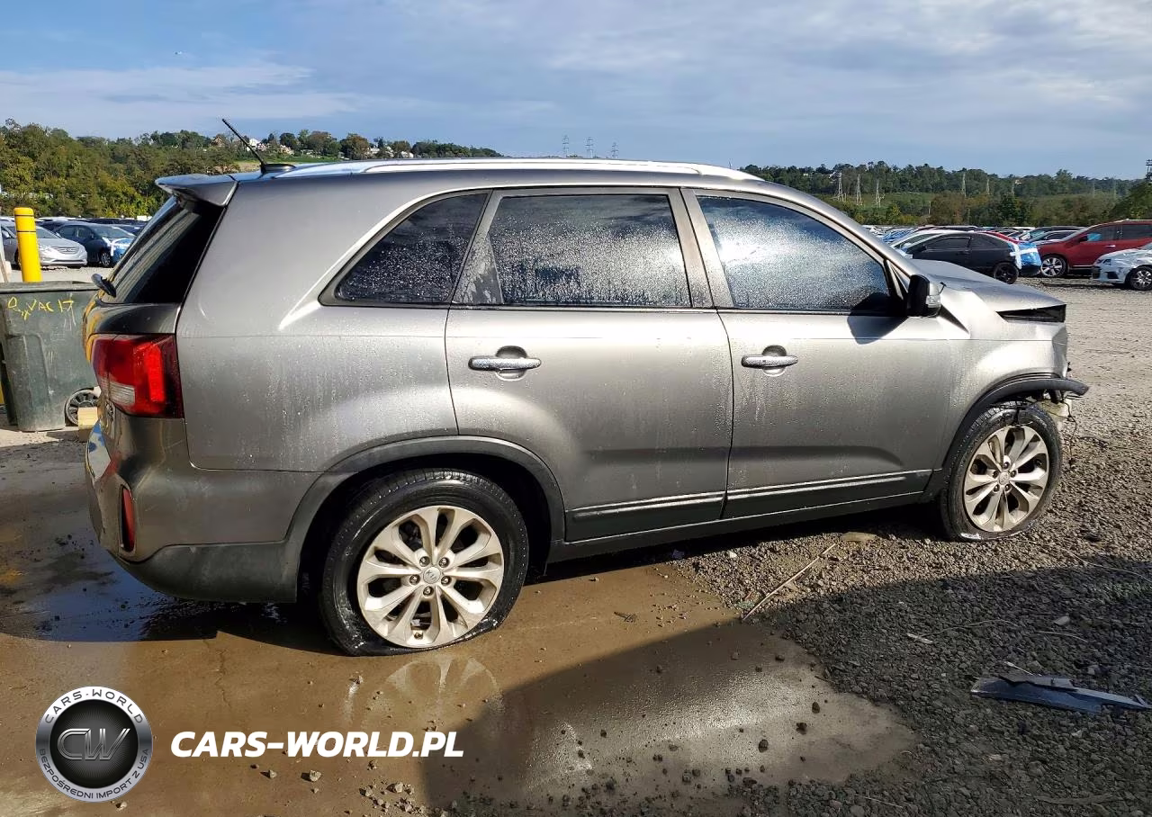 2014 Kia Sorento Ex VIN:5XYKU4A77EG517314 - 3