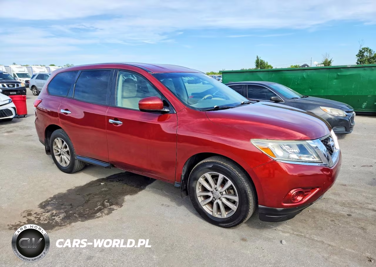 2015 Nissan Pathfinder S VIN:5N1AR2MNXFC613967 - 4