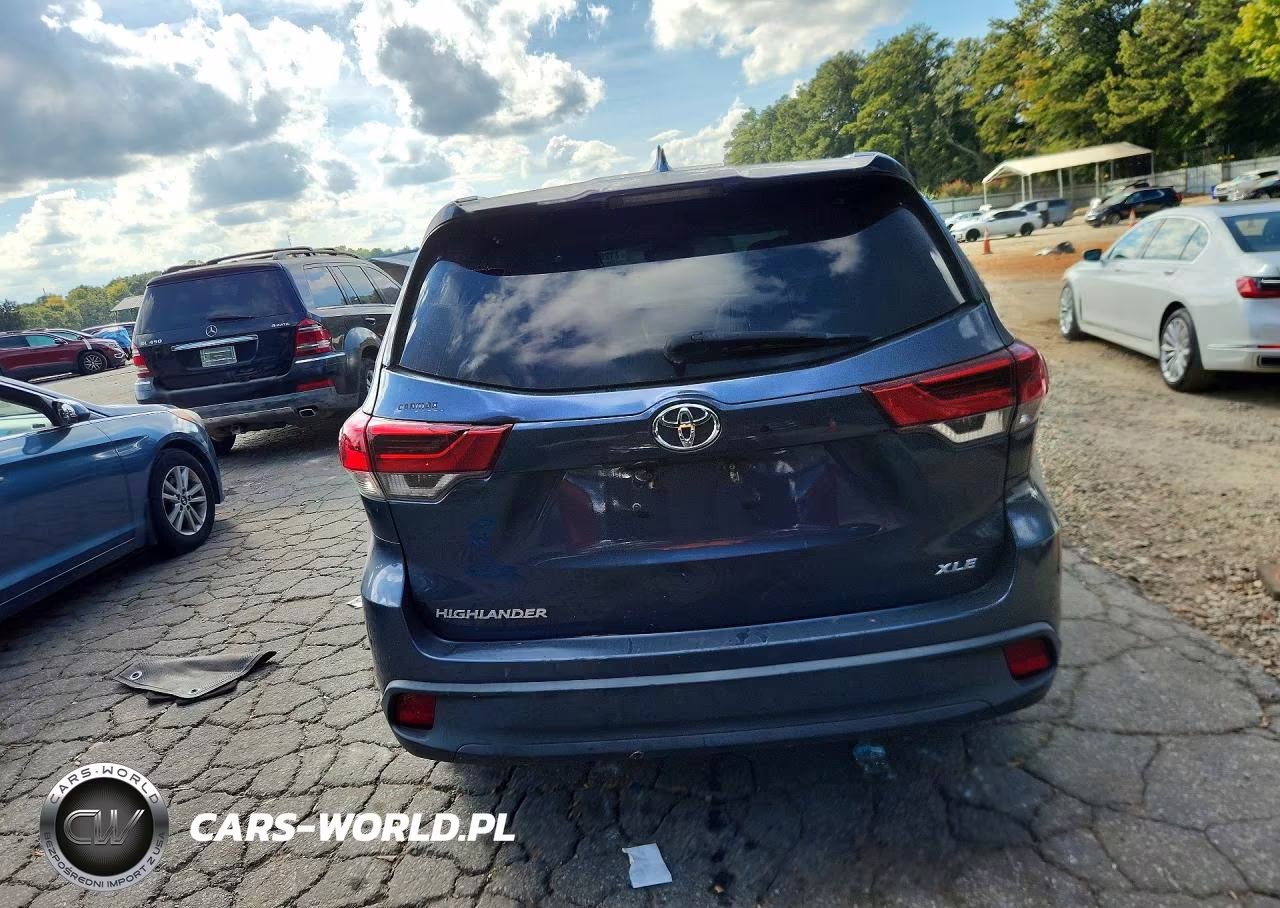 2019 Toyota Highlander Xle VIN:5TDKZRFH9KS333247 - 6