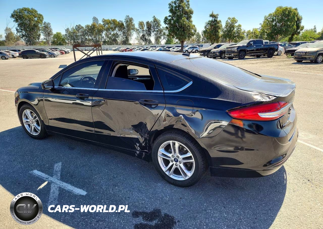 2018 Ford Fusion Se VIN:3FA6P0HD9JR158762 - 2