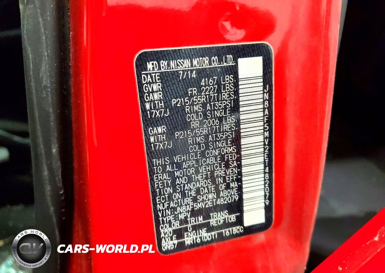 2014 Nissan Juke S VIN:JN8AF5MV2ET482079 - 13