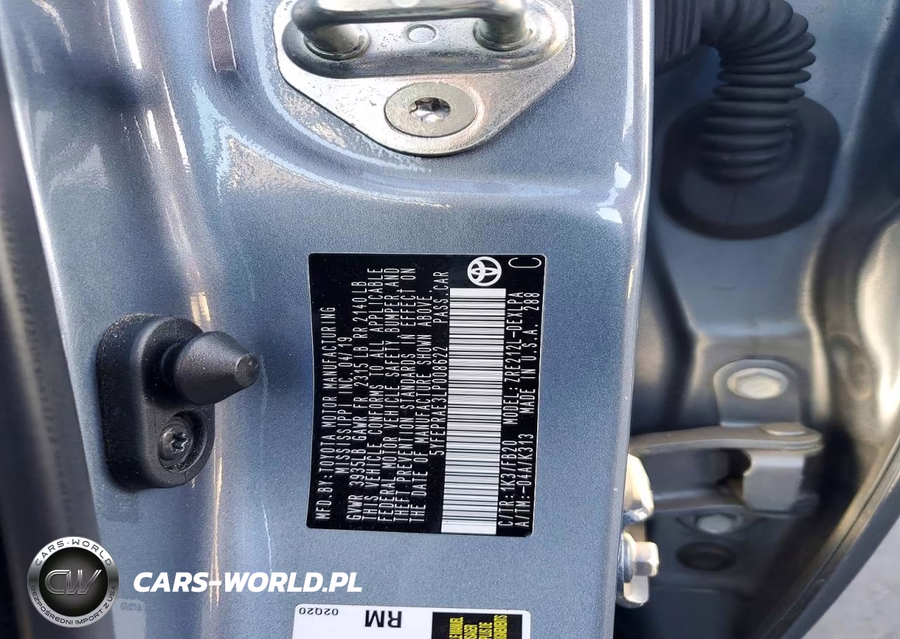 2020 Toyota Corolla Le VIN:5YFEPRAE3LP008622 - 12