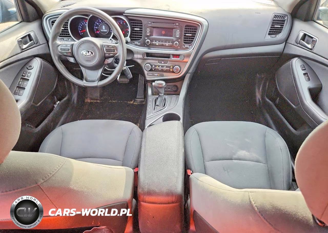 2015 Kia Optima Lx VIN:5XXGM4A7XFG391249 - 8
