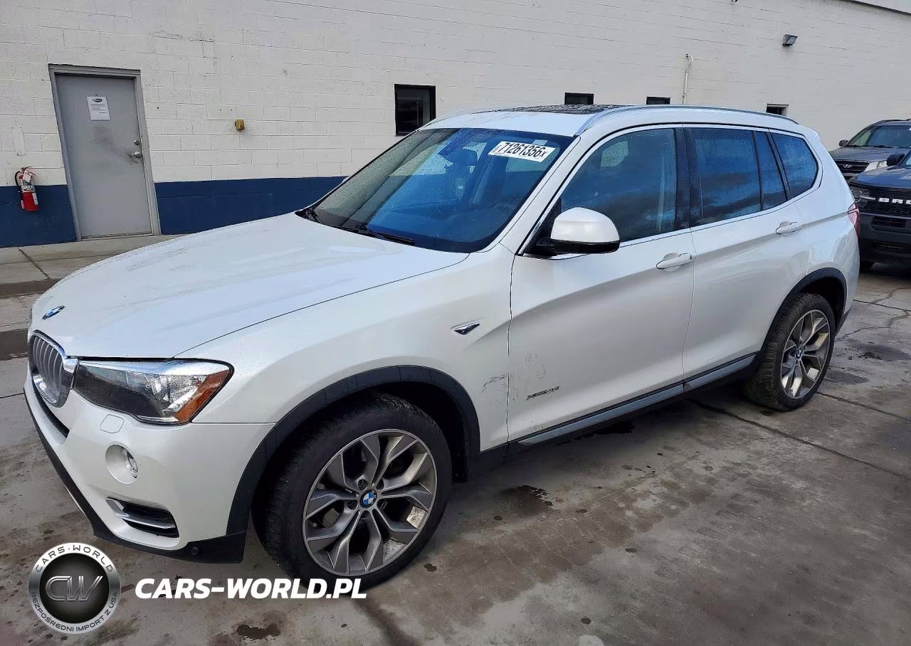2016 BMW X3 xDrive28I VIN:5UXWX9C50G0D71821 - 1
