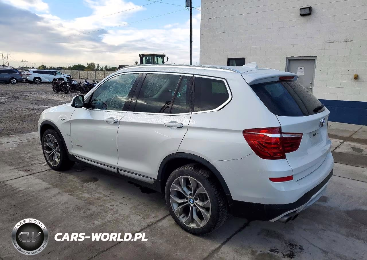 2016 BMW X3 xDrive28I VIN:5UXWX9C50G0D71821 - 2