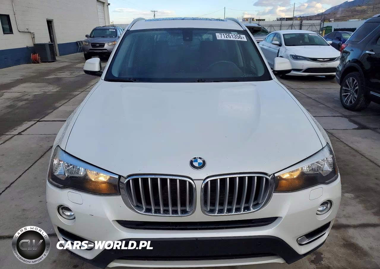 2016 BMW X3 xDrive28I VIN:5UXWX9C50G0D71821 - 5