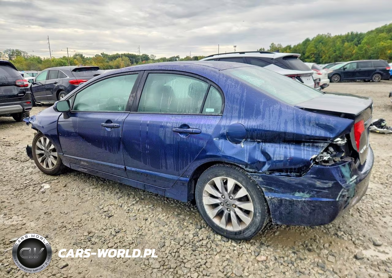 2009 Honda Civic Ex VIN:2HGFA16839H501033 - 2