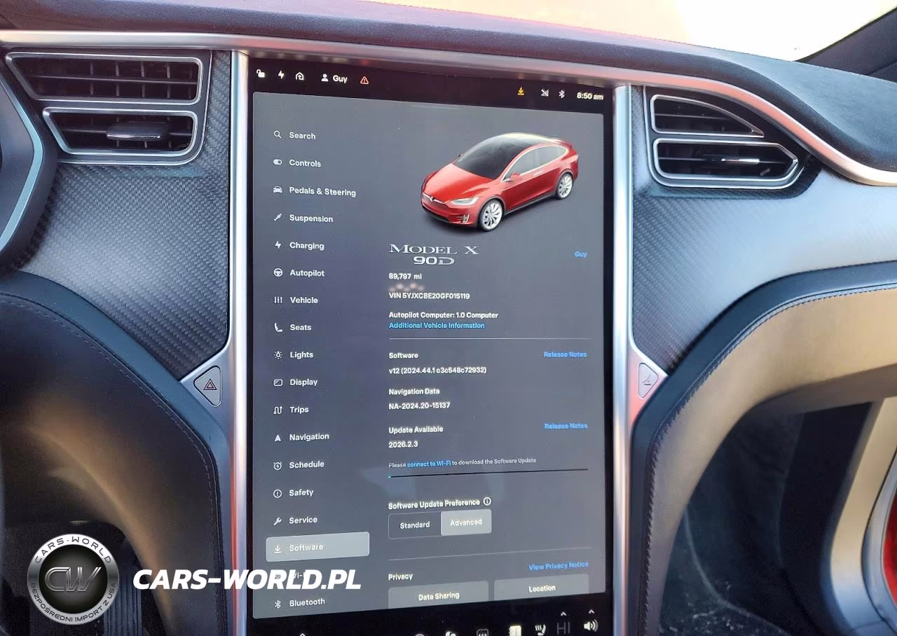 2016 Tesla Model X VIN:5YJXCBE20GF015119 - 9