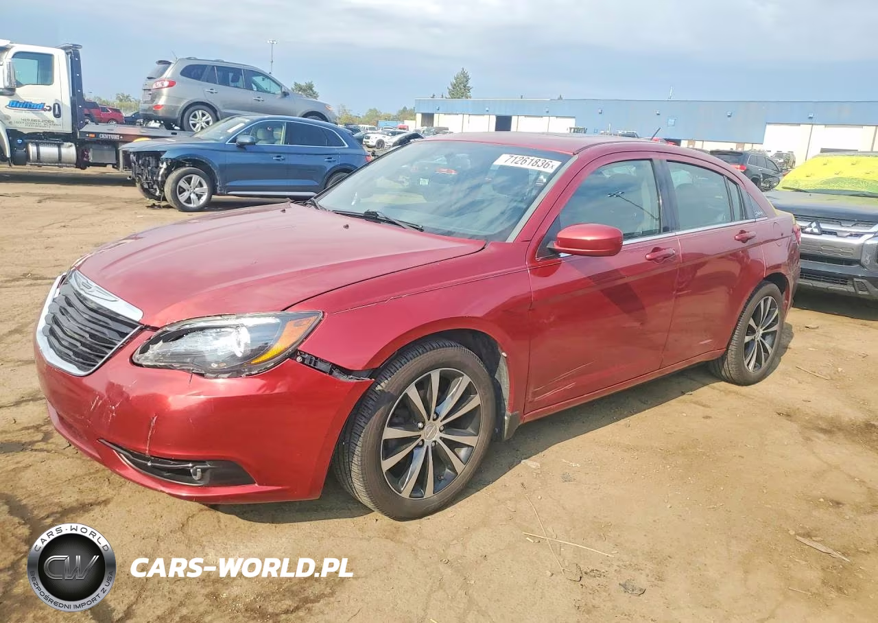 2013 Chrysler 200 Limited VIN:1C3CCBCG9DN751510 - 1