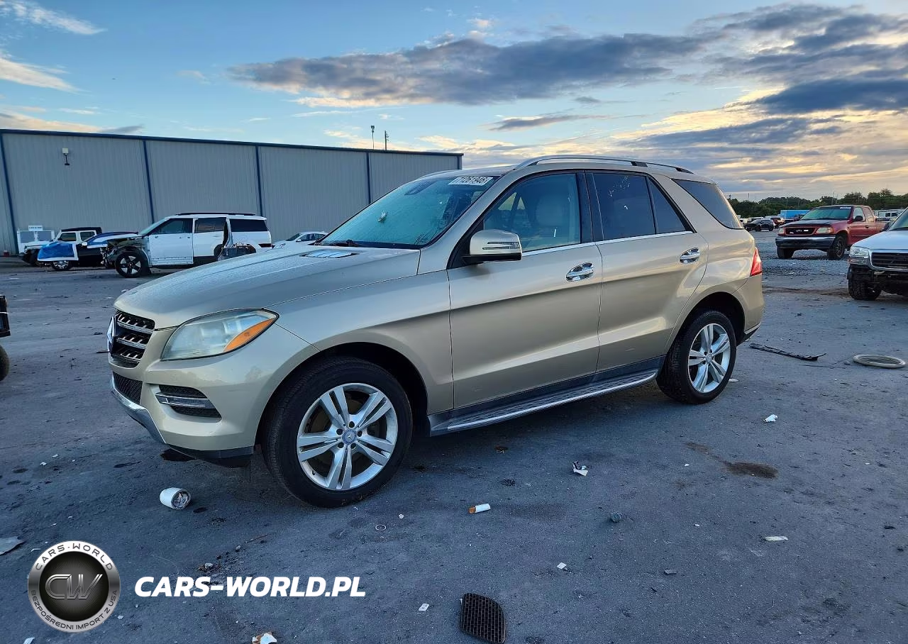 2013 Mercedes-Benz Ml 350 VIN:4JGDA5JB4DA246735 - 1