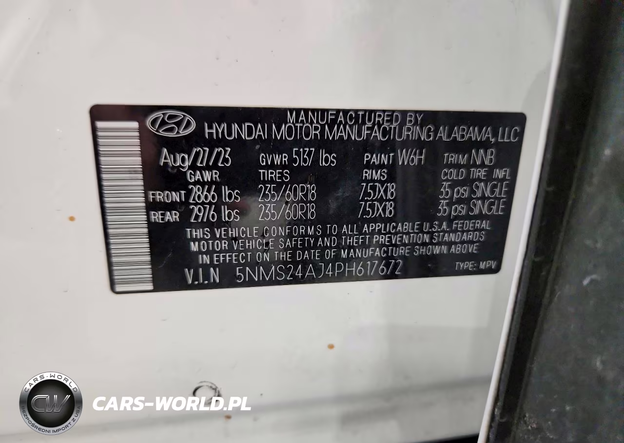 2023 Hyundai Santa Fe Sel VIN:5NMS24AJ4PH617672 - 13