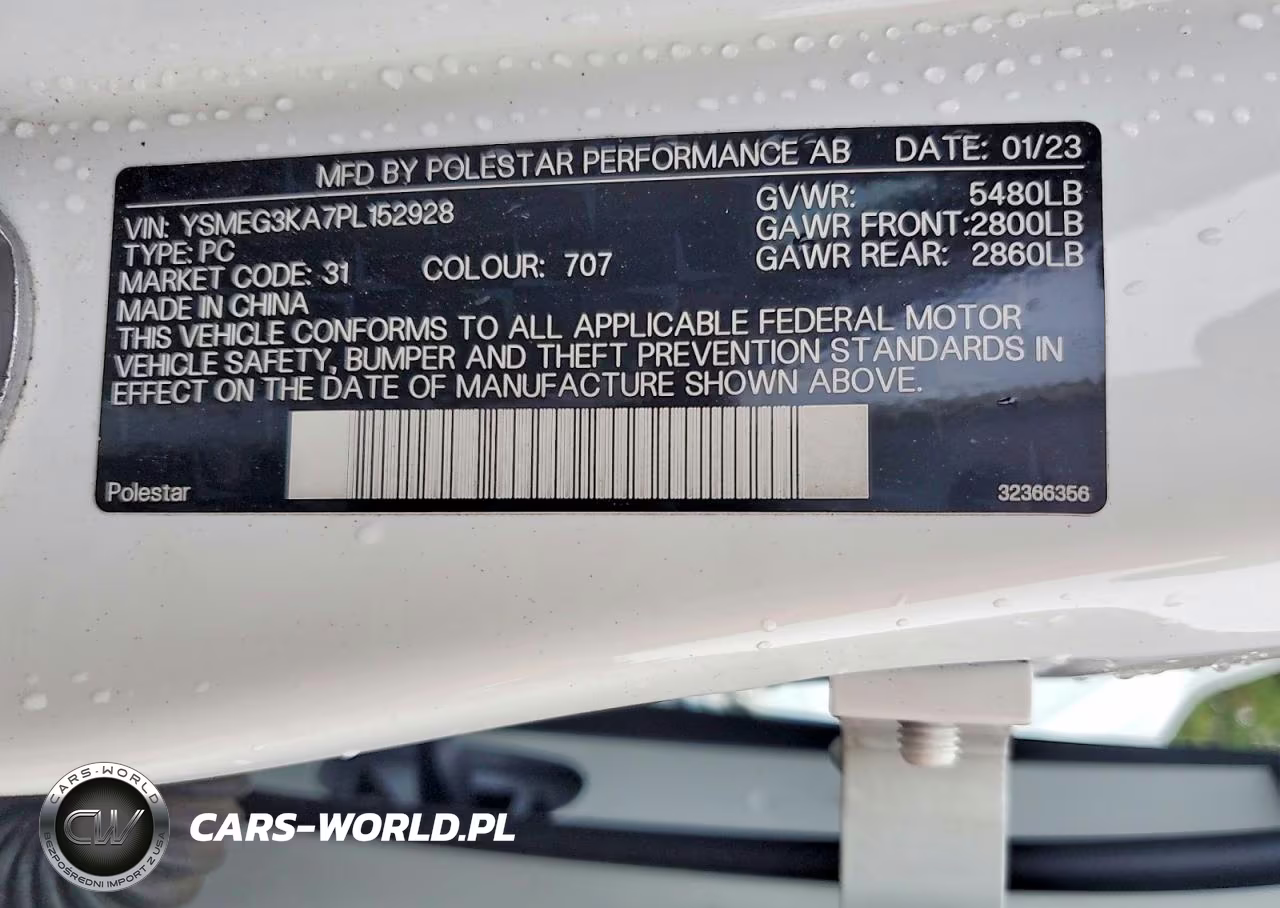2023 Polestar 2 VIN:YSMEG3KA7PL152928 - 12