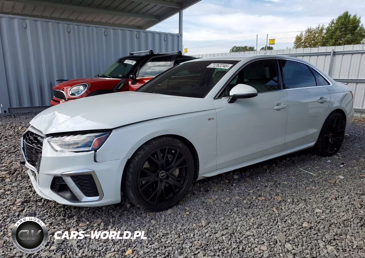 2022 Audi A4 S Line Quattro VIN:WAUEAAF44NN015272 - 1
