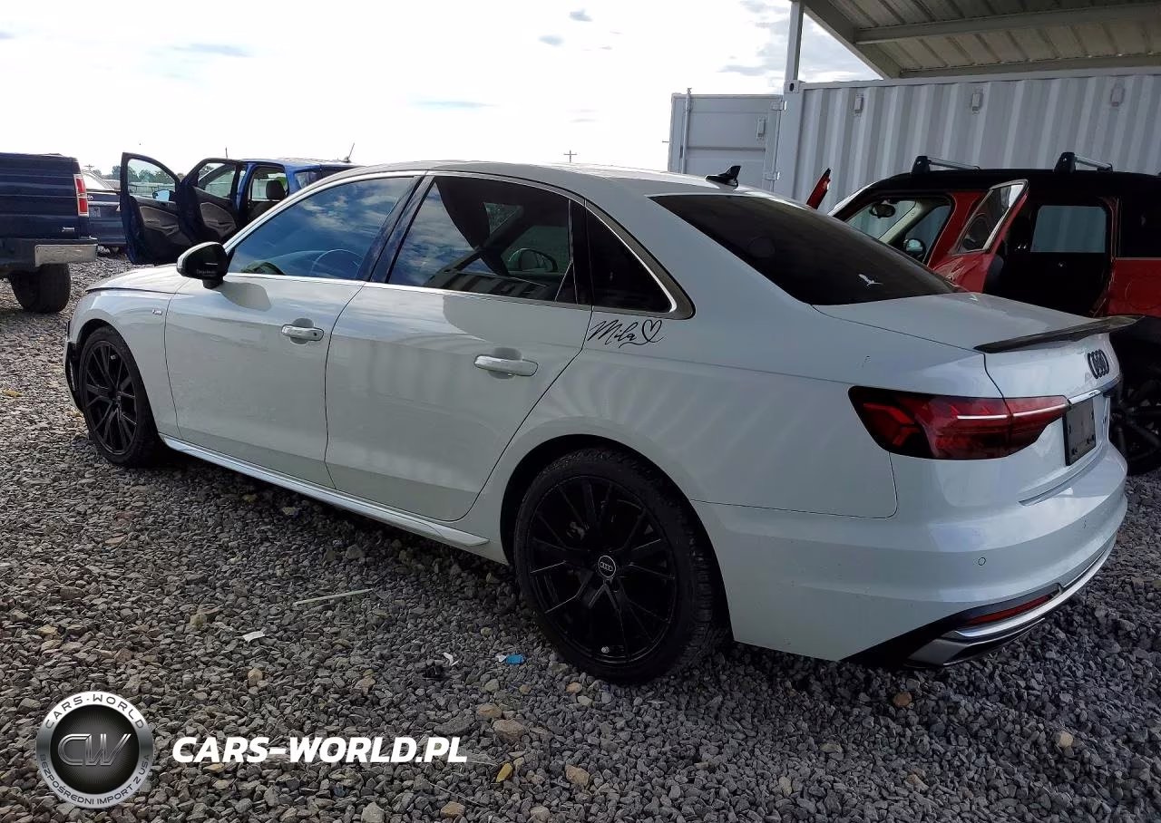 2022 Audi A4 S Line Quattro VIN:WAUEAAF44NN015272 - 2
