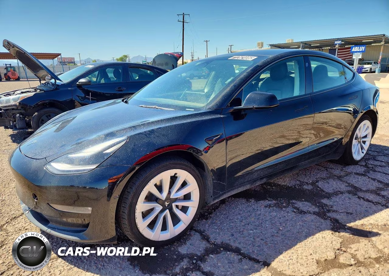2022 Tesla Model 3 VIN:5YJ3E1EB4NF288970 - 1