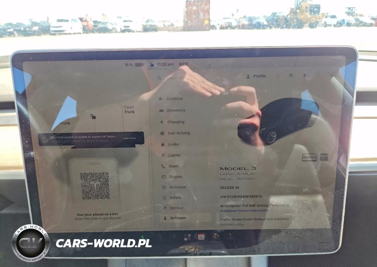 2022 Tesla Model 3 VIN:5YJ3E1EB4NF288970 - 9