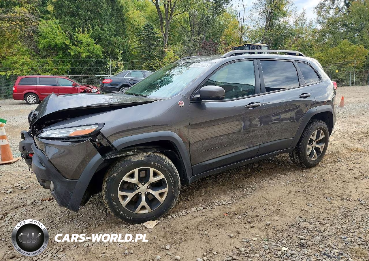 2015 Jeep Cherokee Trailhawk VIN:1C4PJMBS7FW639922 - 1