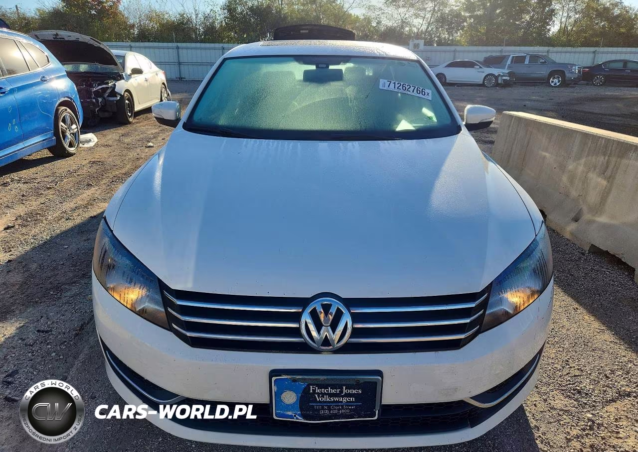 2013 Volkswagen Passat Se VIN:1VWBP7A34DC123145 - 5