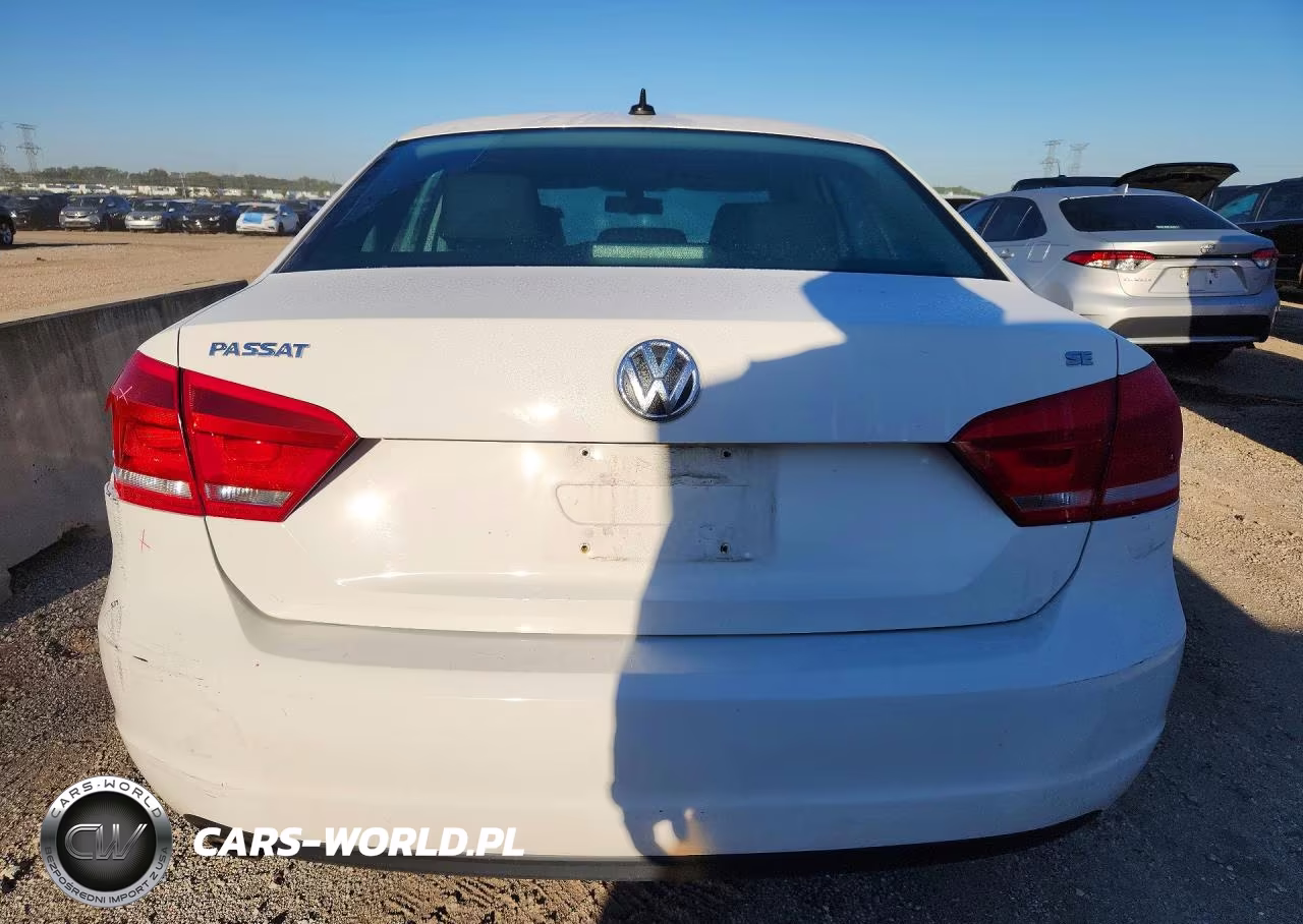 2013 Volkswagen Passat Se VIN:1VWBP7A34DC123145 - 6