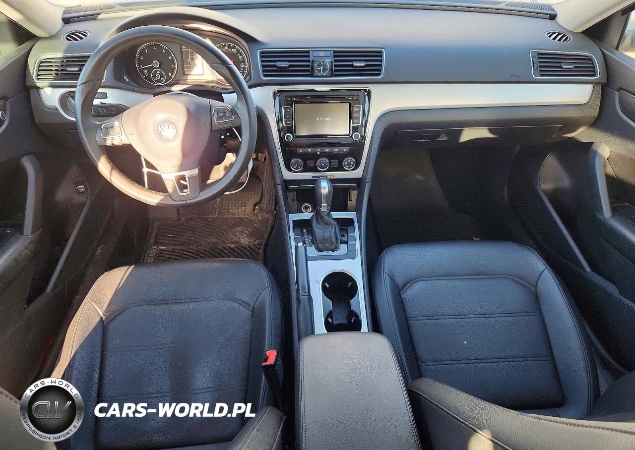 2013 Volkswagen Passat Se VIN:1VWBP7A34DC123145 - 8
