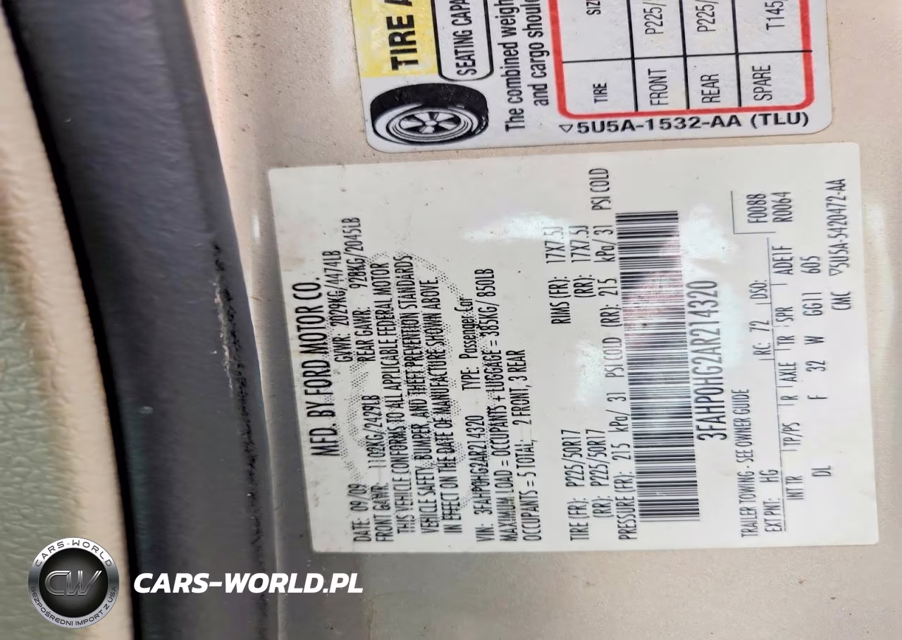 2010 Ford Fusion Se VIN:3FAHP0HG2AR214320 - 12