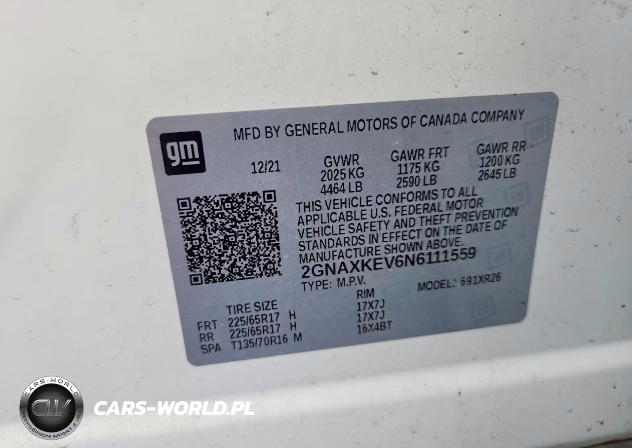 2022 Chevrolet Equinox Lt VIN:2GNAXKEV6N6111559 - 12