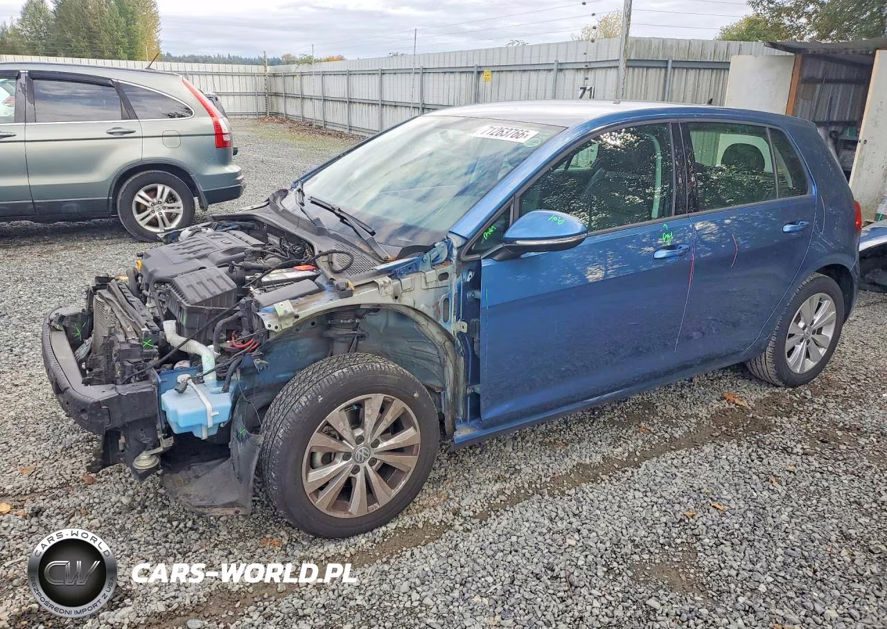 2015 Volkswagen Golf Tdi VIN:3VW2A7AU2FM098323 - 1