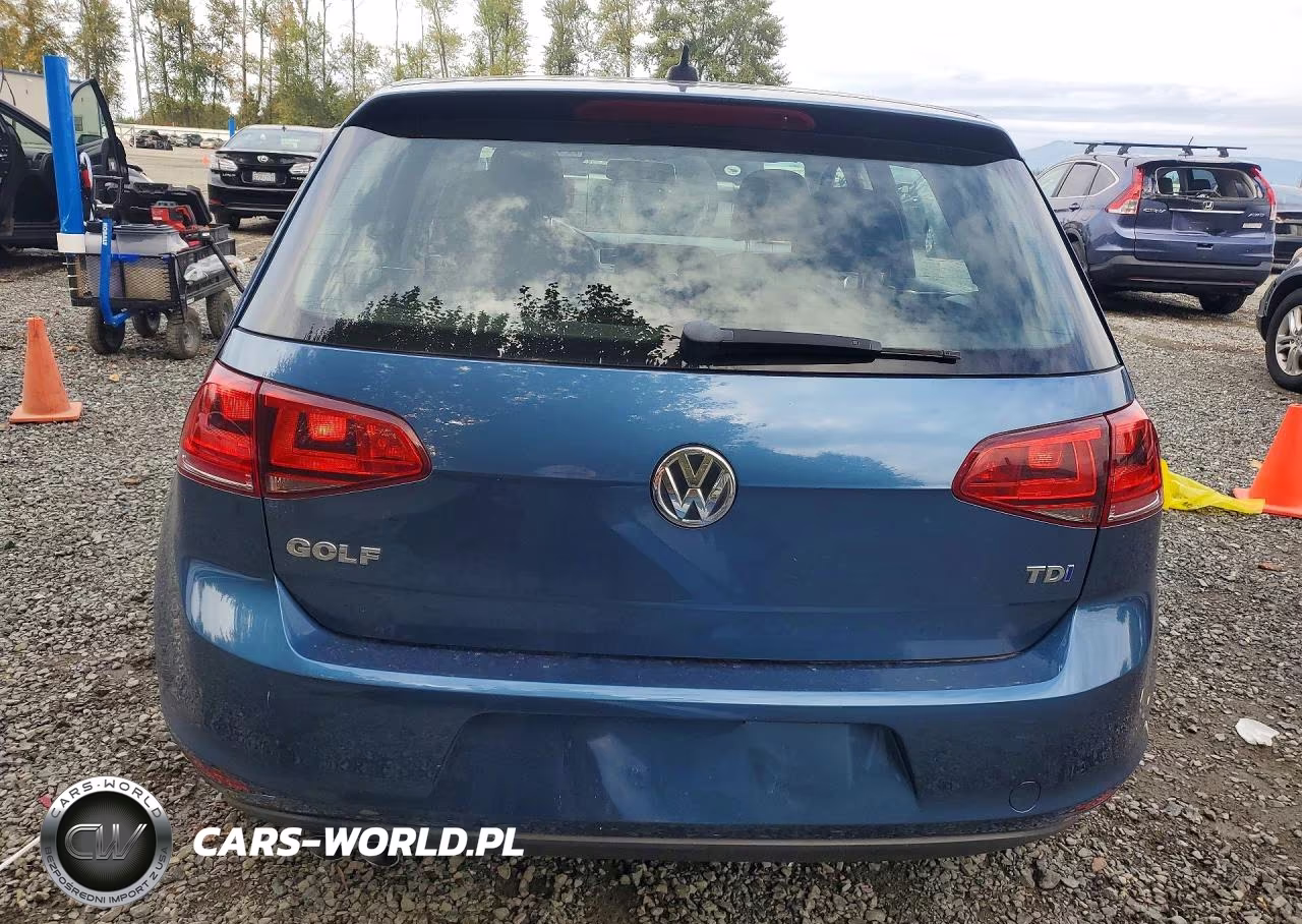 2015 Volkswagen Golf Tdi VIN:3VW2A7AU2FM098323 - 6