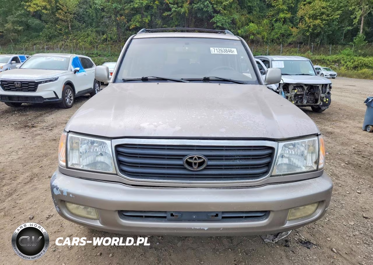 2002 Toyota Land Cruiser Base VIN:JTEHT05J122027447 - 5