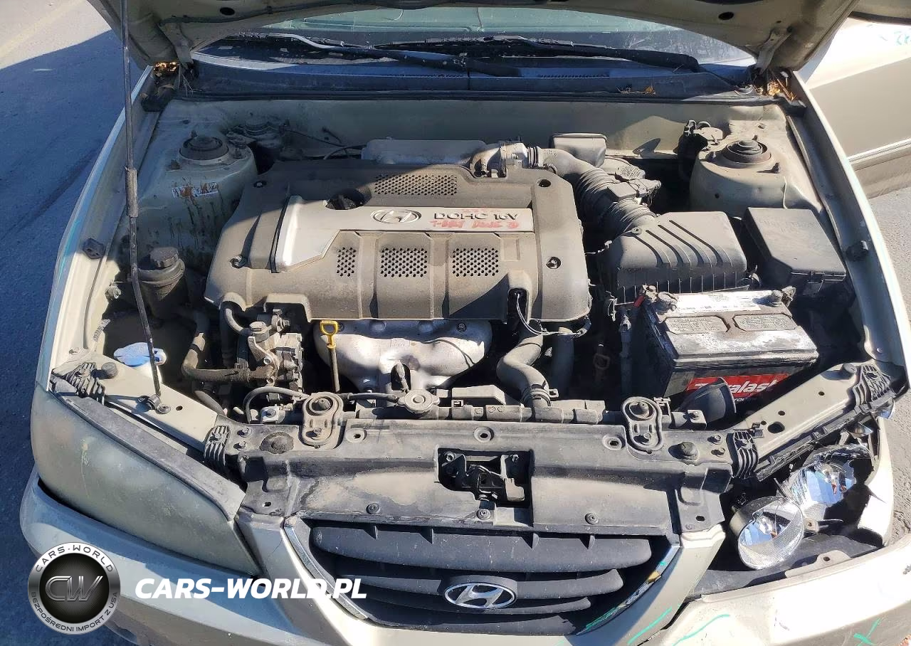 2006 Hyundai Elantra Gls VIN:KMHDN46D06U370589 - 11