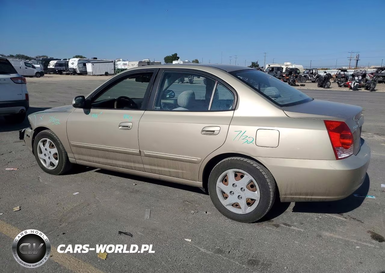 2006 Hyundai Elantra Gls VIN:KMHDN46D06U370589 - 2