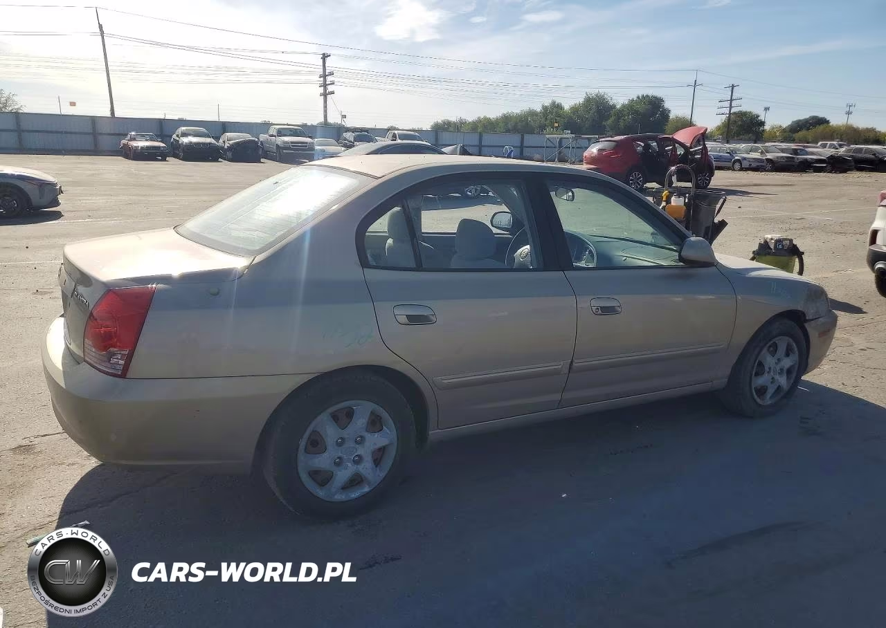 2006 Hyundai Elantra Gls VIN:KMHDN46D06U370589 - 3