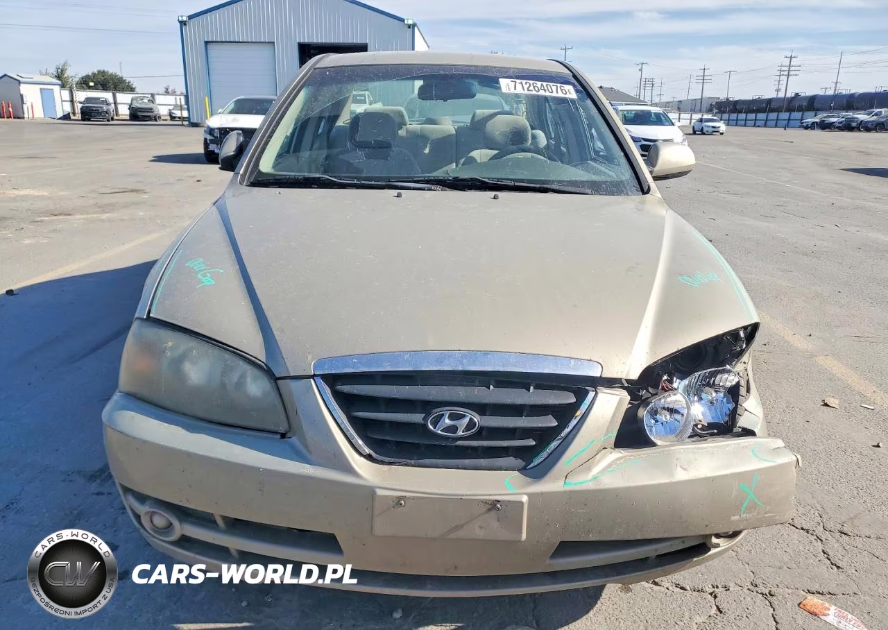 2006 Hyundai Elantra Gls VIN:KMHDN46D06U370589 - 5