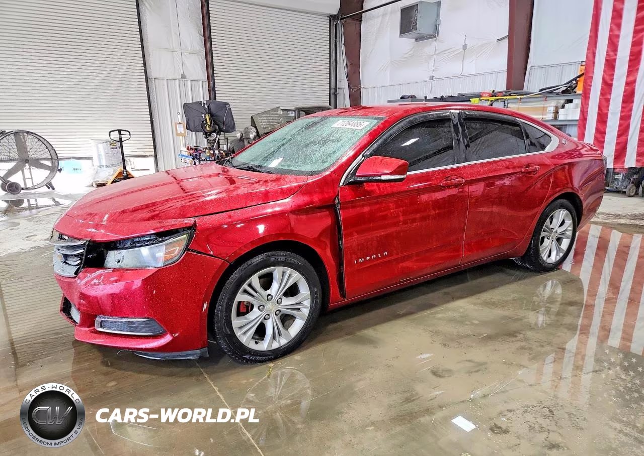 2014 Chevrolet Impala Lt VIN:2G1125S39E9171208 - 1