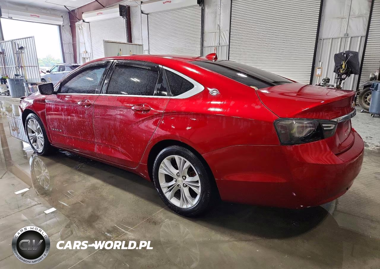 2014 Chevrolet Impala Lt VIN:2G1125S39E9171208 - 2