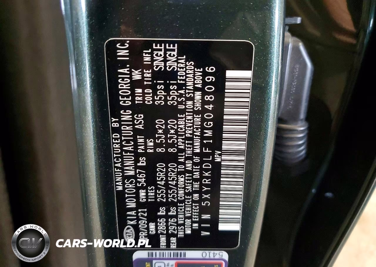 2021 Kia Sorento Sx Prestige X-Line VIN:5XYRKDLF1MG048096 - 13
