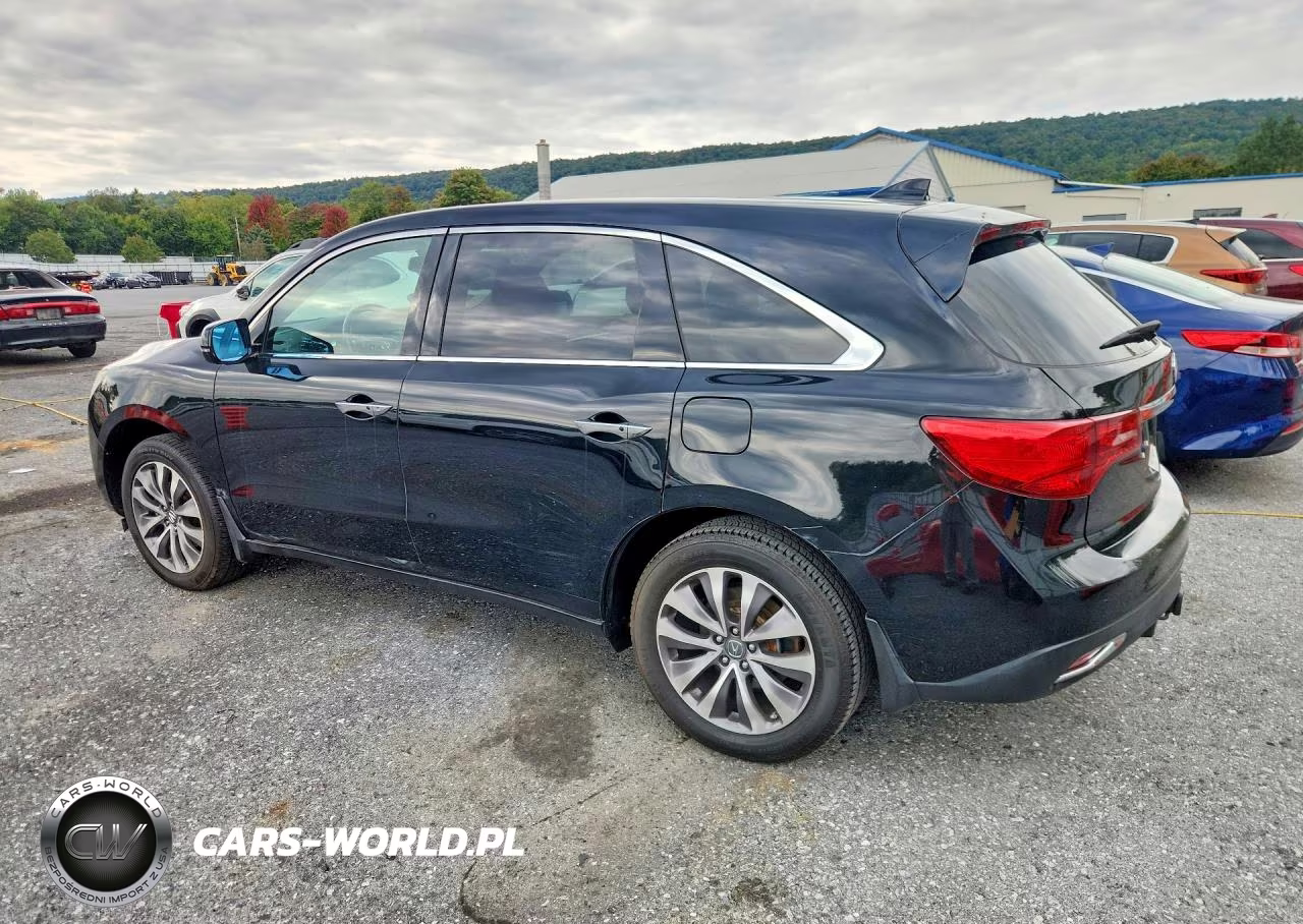 2014 Acura Mdx Technology VIN:5FRYD4H65EB026057 - 2