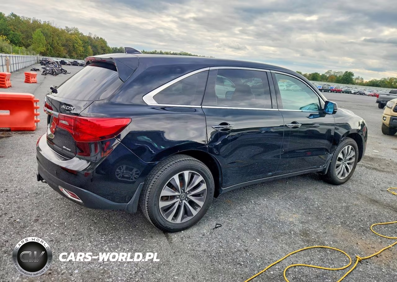 2014 Acura Mdx Technology VIN:5FRYD4H65EB026057 - 3