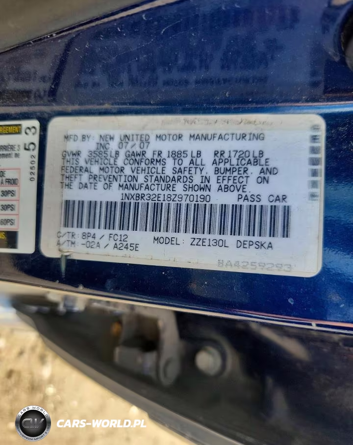 2008 Toyota Corolla S VIN:1NXBR32E18Z970190 - 12