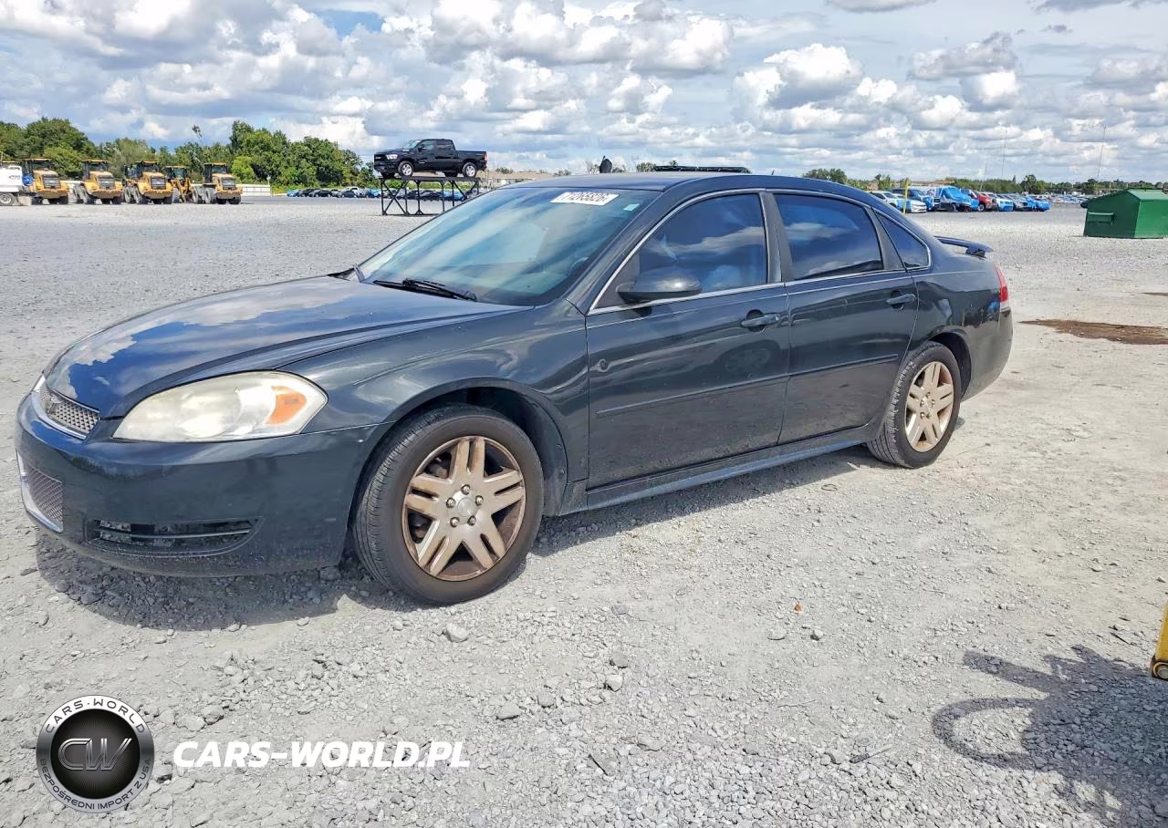 2012 Chevrolet Impala Lt VIN:2G1WB5E33C1194027 - 1
