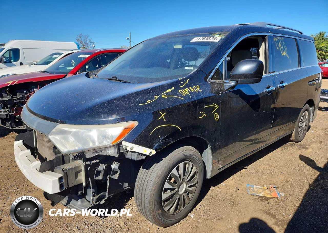 2015 Nissan Quest 3.5 S VIN:JN8AE2KP4F9132862 - 1