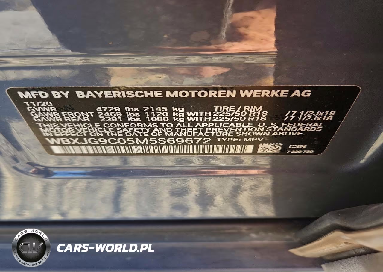 2021 BMW X1 xDrive28I VIN:WBXJG9C05M5S69672 - 13