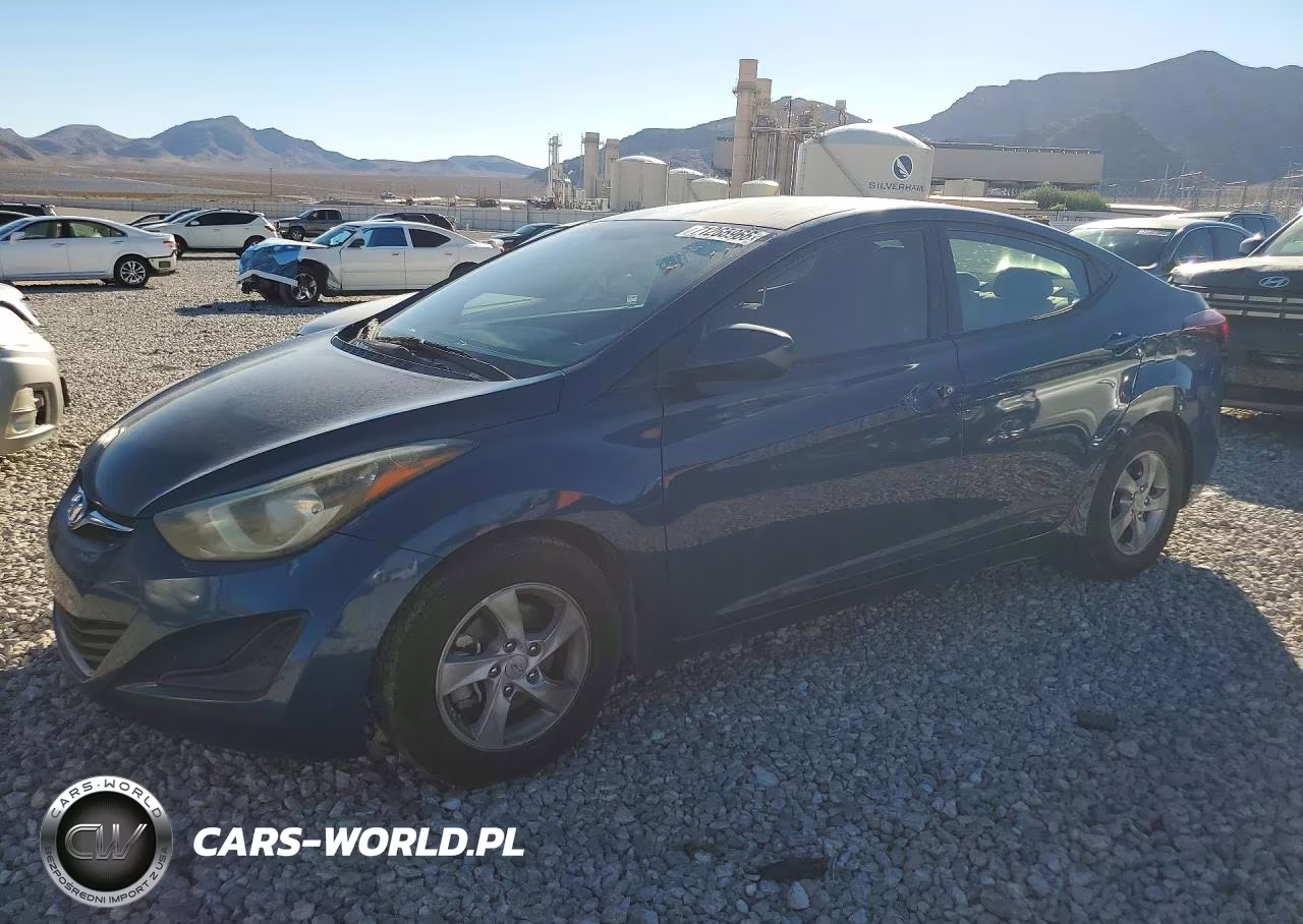 2014 Hyundai Elantra Se VIN:KMHDH4AEXEU121271 - 1