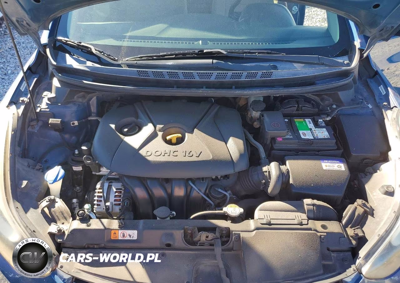 2014 Hyundai Elantra Se VIN:KMHDH4AEXEU121271 - 11